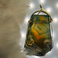 Sacred Shield of Madagascar Collection: The Glow of the Ocean-￼Rare Sea Agate pendant from Madagascar