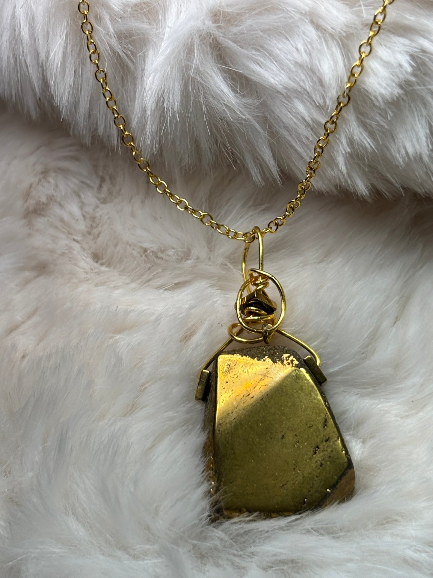 Pyrite Pendant: The Manifestor’s Shield