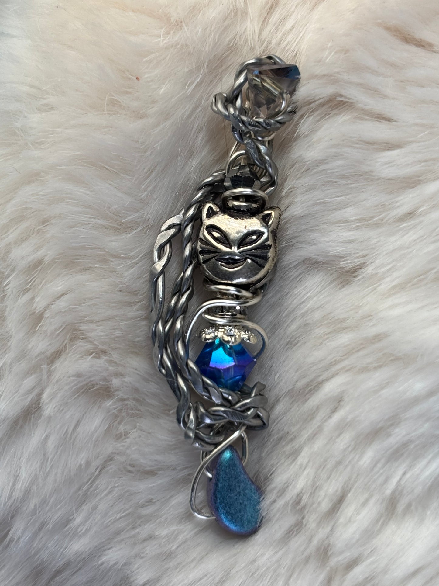 Lucky Cat:             In Blue￼ ￼ ￼