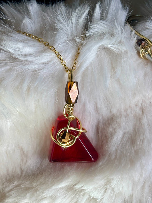 Fire drop: candy collection: pendant (set available)￼