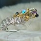 Crystal abstract ring: The Influencer