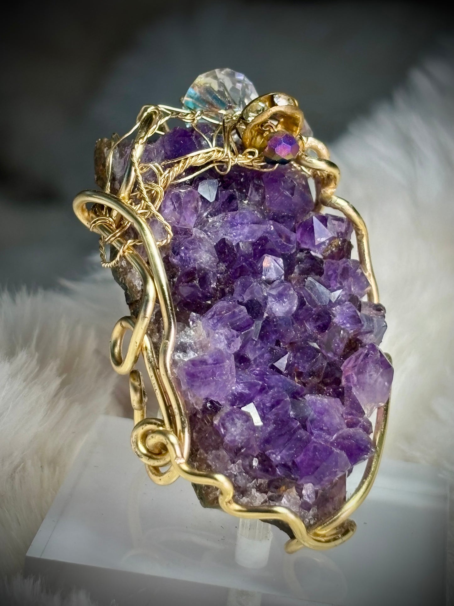 Amethyst Ring: Wisdom ￼