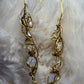 Moonlit Icicles: elegant drop earrings