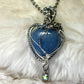 Blue Heirloom Heart:     Aventurine Pendant

All My Heart Collection