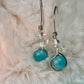 Heart of the Clear Sky:  Chroprase Earrings