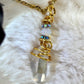 Moon Water: Crystal, Opalite Pendant
