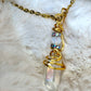 Moon Water: Crystal, Opalite Pendant