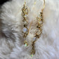 Moonlit Icicles: elegant drop earrings