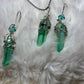 Frozen waters, Emerald Thaw Pendant (set available)