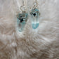 Frozen waters of the first age: earrings (set available)