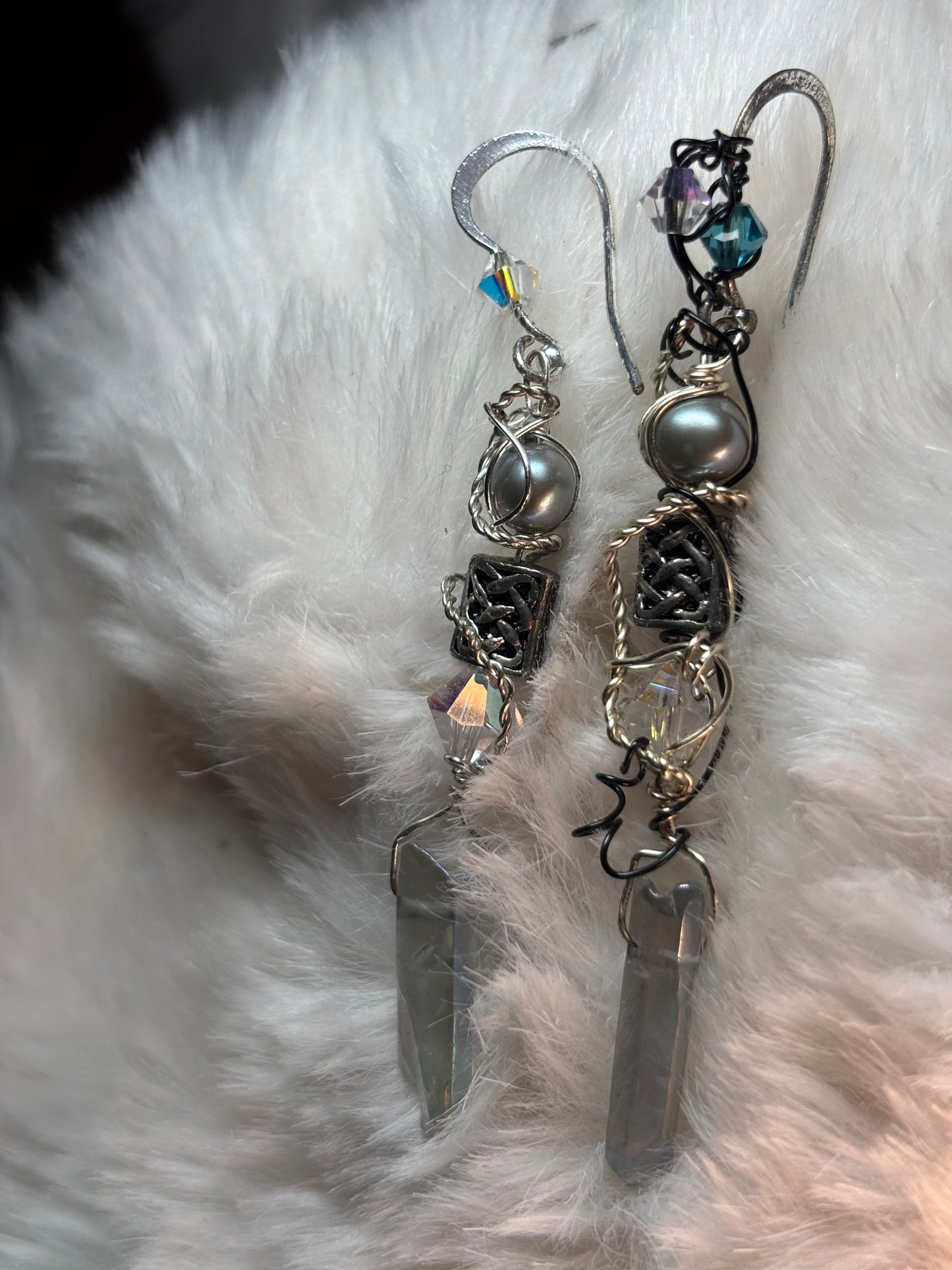 Celtic Starfall Talisman Earrings