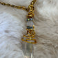Moon Water: Crystal, Opalite Pendant