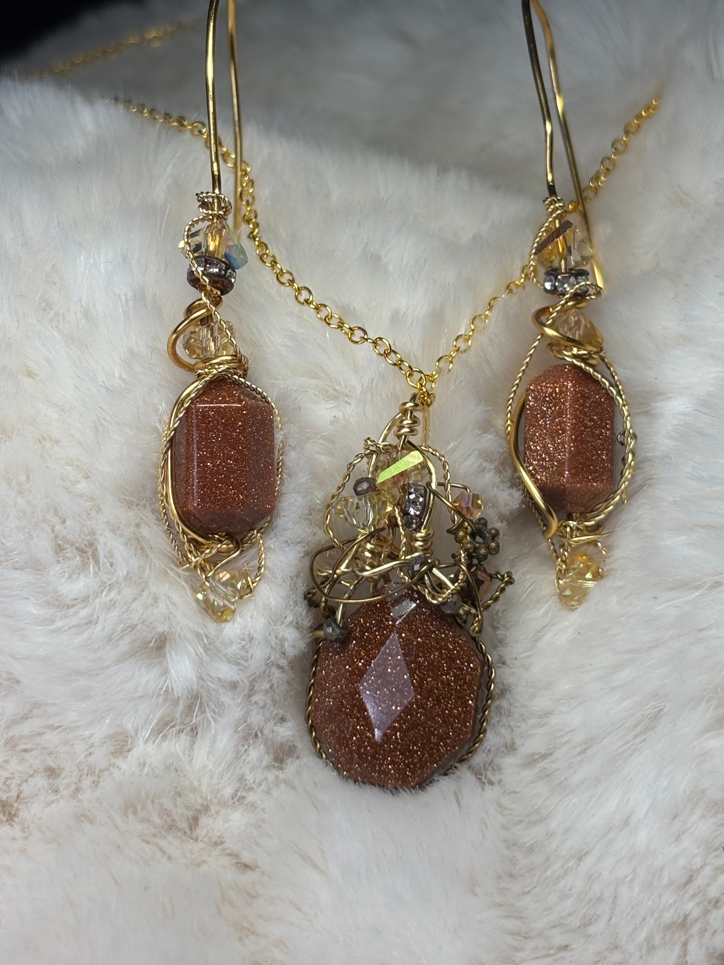 Spark the soul: pendant  (set available)￼