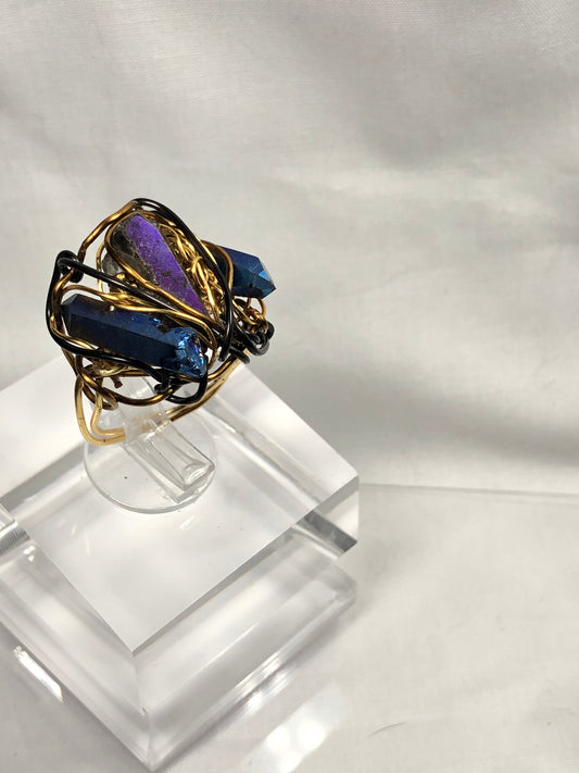 Peacock ore ring