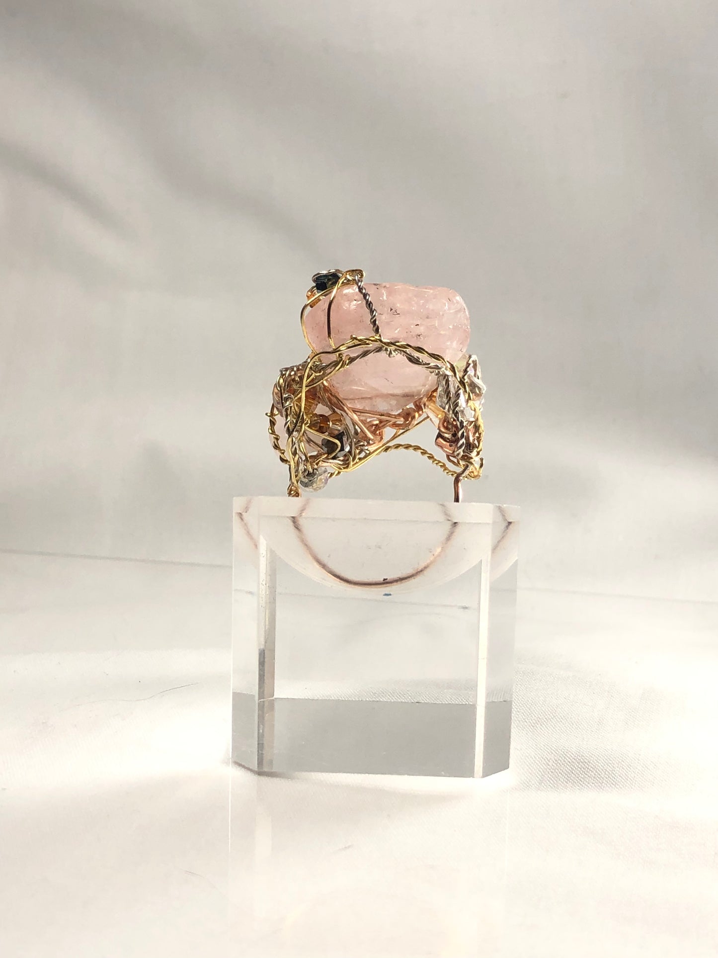 Rose Quartz Ring