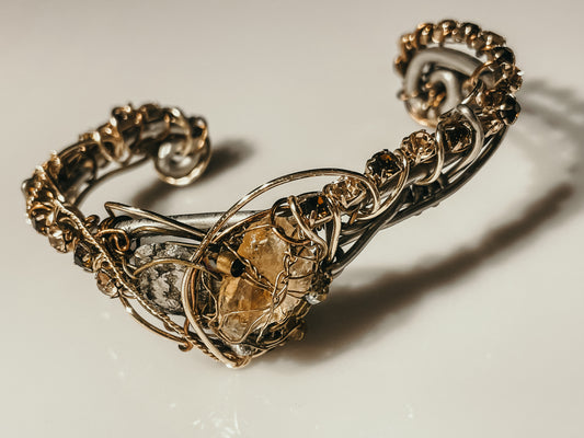 Honeycomb bracelet