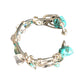 Turquoise beaded bracelet